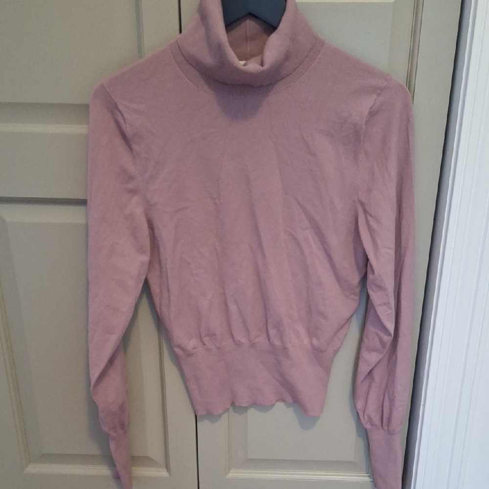 Babaton Mauve Turtleneck Sweater